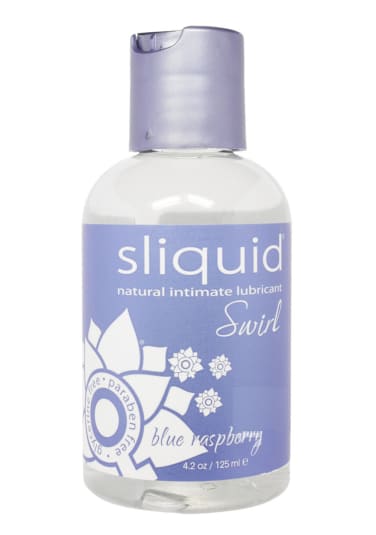 Sliquid Swirl Natural Water-Based Lubricant  - Blue Raspberry