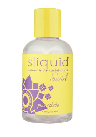 Sliquid Swirl Natural Water-Based Lubricant  - Pina Colada