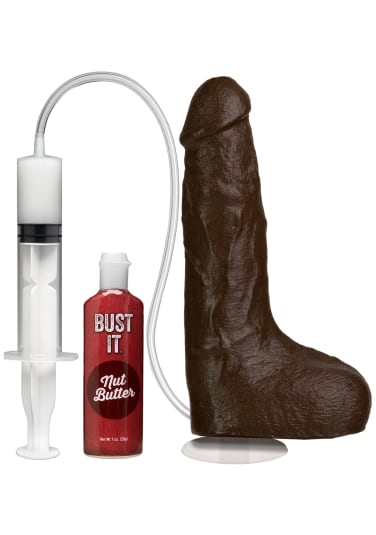 Bust It - Squirting Realistic Cock - With Removable Vac-U-Lock™ Suction Cup