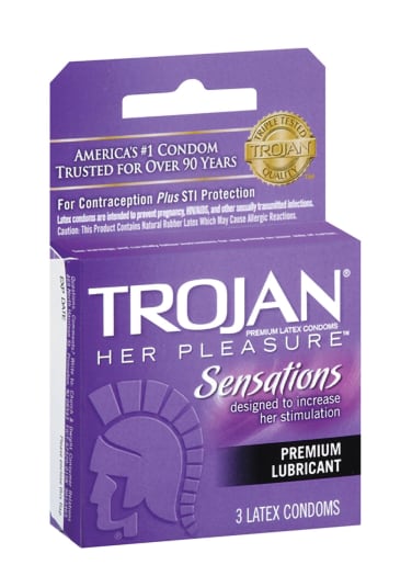 Trojan Her Pleasure Sensations Condoms