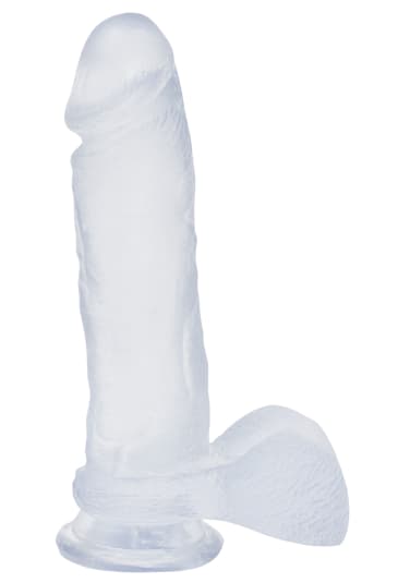 Crystal Jellies® 8" Ballsy Cock with Suction Cup