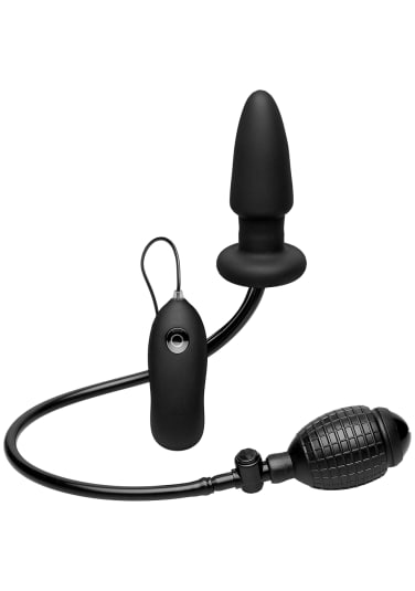 Deluxe Wonder Plug - Inflatable Vibrating Butt Plug