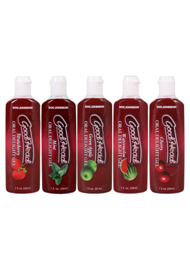 GoodHead - Oral Delight Gel - Multi 5-Pack