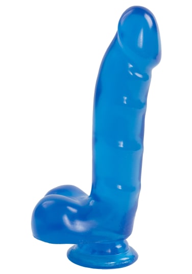 Jelly Jewels - Cock and Balls with Suction Cup