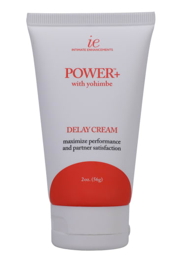 Intimate Enhancements Power+ with Yohimbe - Delay Cream for Men