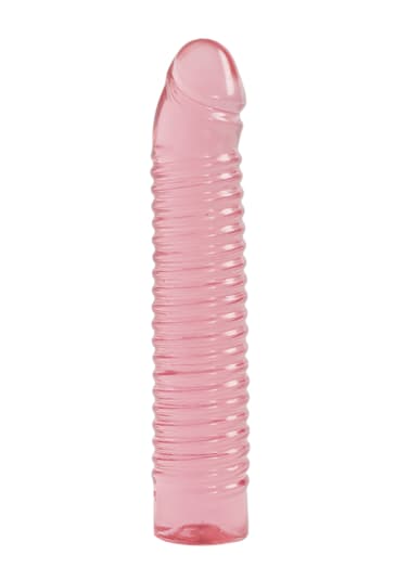 Vivid Ribbed Jellie Cock - Sunrise