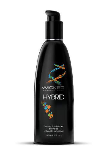 Wicked Hybrid Water and Silicone Lubricant