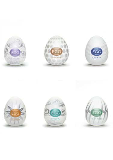 Tenga Easy Beat Egg 6-Pack - Hard Boiled