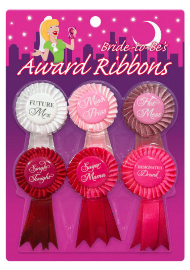 Bride-To-Be Award Ribbons