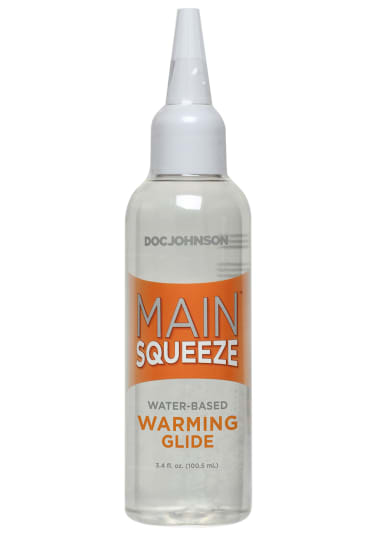 Main Squeeze™ Warming Water-Based Glide