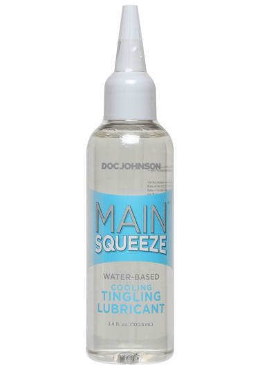 Main Squeeze™ Cooling/Tingling Water-Based Lubricant