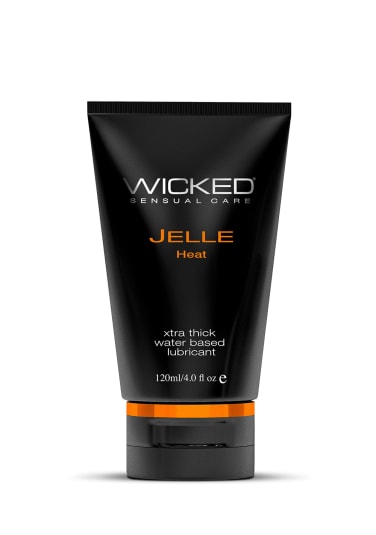 Wicked Jelle Water Based Anal Lubricant - Heat