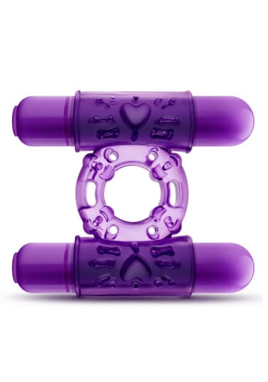 Double Play Dual Vibrating Cock Ring