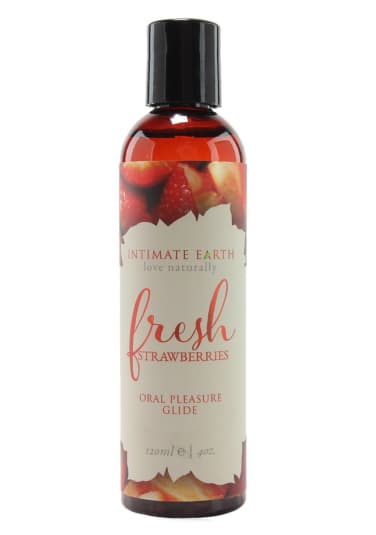 Intimate Earth Fresh Strawberries Oral Pleasure Glide