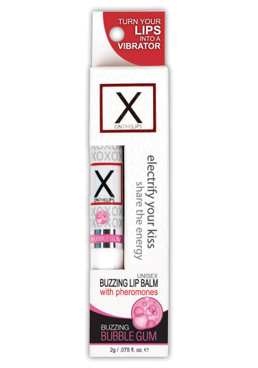 X On the Lips Buzzing Lip Balm - .75 oz.