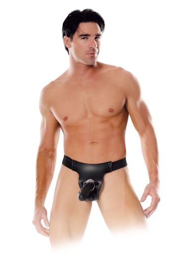 Fetish Fantasy Series Mr. Big Hollow 8" Strap-On