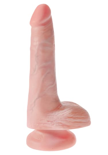 King Cock 6" Cock with Balls