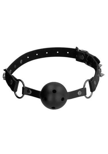 Ouch! Skulls and Bones Breatheable Ball Gag