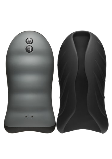 Optimale Vibrating Stroker - Massage Beads - Frost