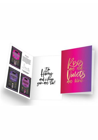 Naughty Notes Greeting Card "Roses Are Red"