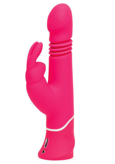 Happy Rabbit Thrusting Realistic Rabbit Vibrator