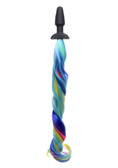 Tailz Rainbow Pony Tail Anal Plug