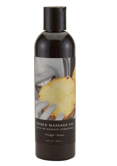 Earthly Body Edible Massage Oil - 8 oz