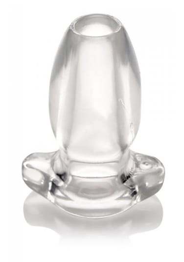 Peephole Clear Hollow Anal Plug