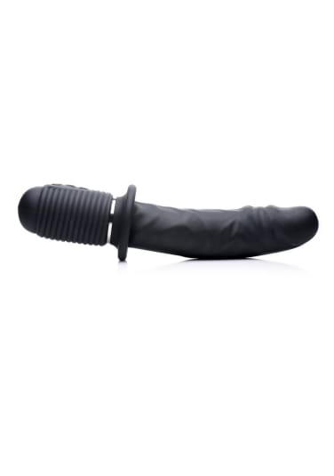 Power Pounder Vibrating and Thrusting Silicone Dildo