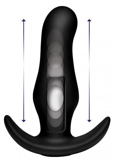 Thump It Curved Silicone Buttplug