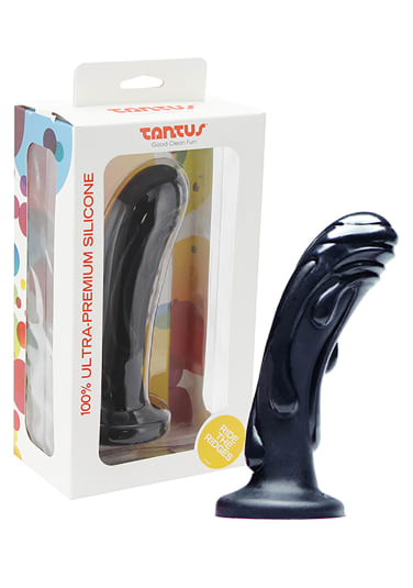 Tantus Magma Dildo - Black