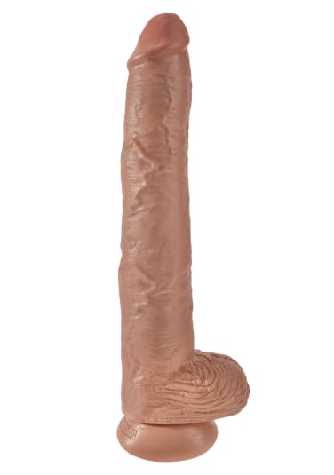 King Cock 14" Cock with Balls