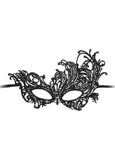 Royal Black Lace Mask