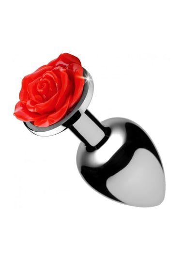Red Rose Anal Plug