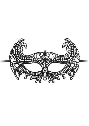 Empress Black Lace Mask