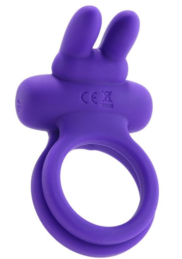 Silicone Rechargeable Dual Rockin' Rabbit Cock Ring