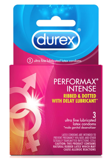 Durex Performax Intense Condoms - 3 Pack