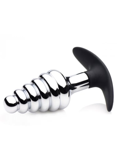 Dark Hive Metal and Silicone Anal Plug