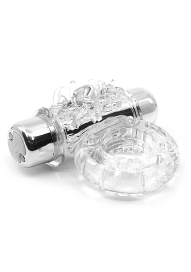 Sensuelle 7-Function Rechargeable Bullet Ring