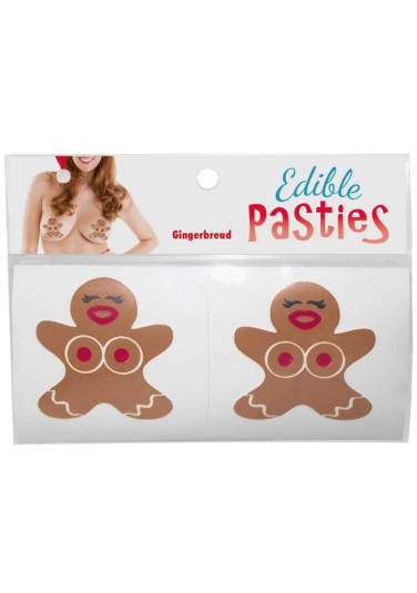 Gingerbread Girl Edible Pasties - Gingerbread