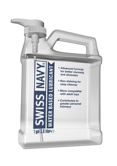 Swiss Navy Water-Based Lubricant - 1 Gallon