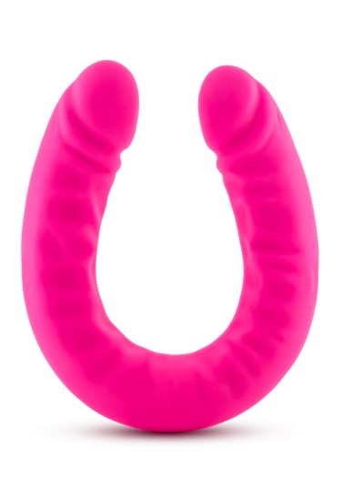 Ruse - 18" Silicone Slim Double Dong