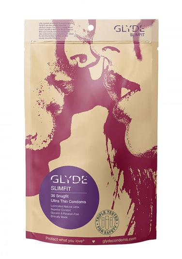 Glyde Slimfit Condoms 36 Pack