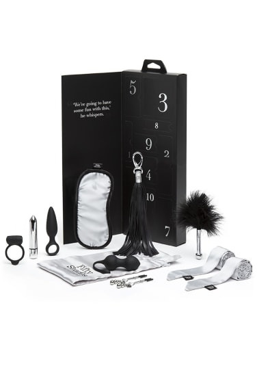 Fifty Shades of Grey Pleasure Overload 10 Days of Play Couple's Kit