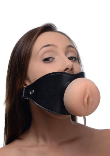 Pussy Face Oral Sex Mouth Gag