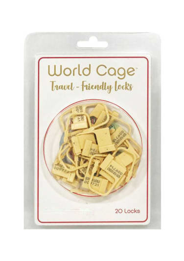 World Cage Travel Friendly Locks - 20 Pack