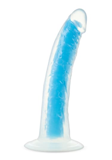 Neo Elite - Glow in the Dark - 7.5 Inch Silicone Dual Density Cock
