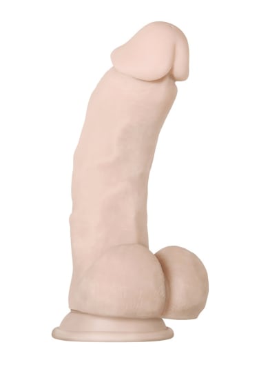 Real Supple Poseable Girthy Dildo