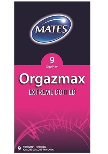 Mates Orgazmax Extreme Dotted Condoms