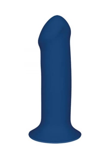 Cushioned Core Suction Cup Girthy Silicone Dildo - 7"